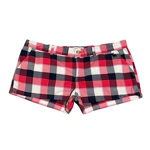 Y2K Abercrombie & Fitch Plaid Mini Shorts